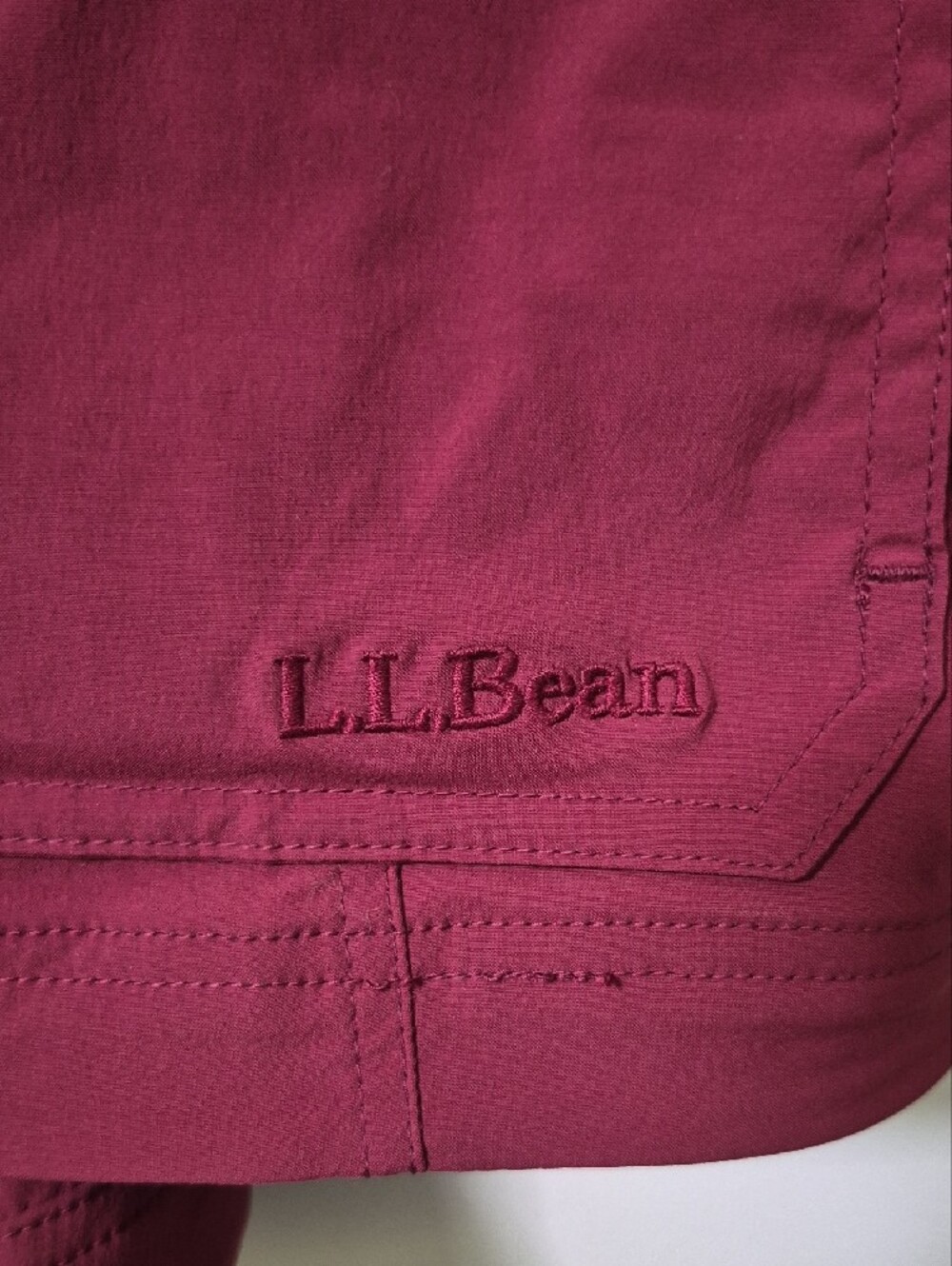 L.L. Bean Boundless Soft Shell Jacket Women's S Hooded Utility Anorak Cranberry - Picture 4 of 6